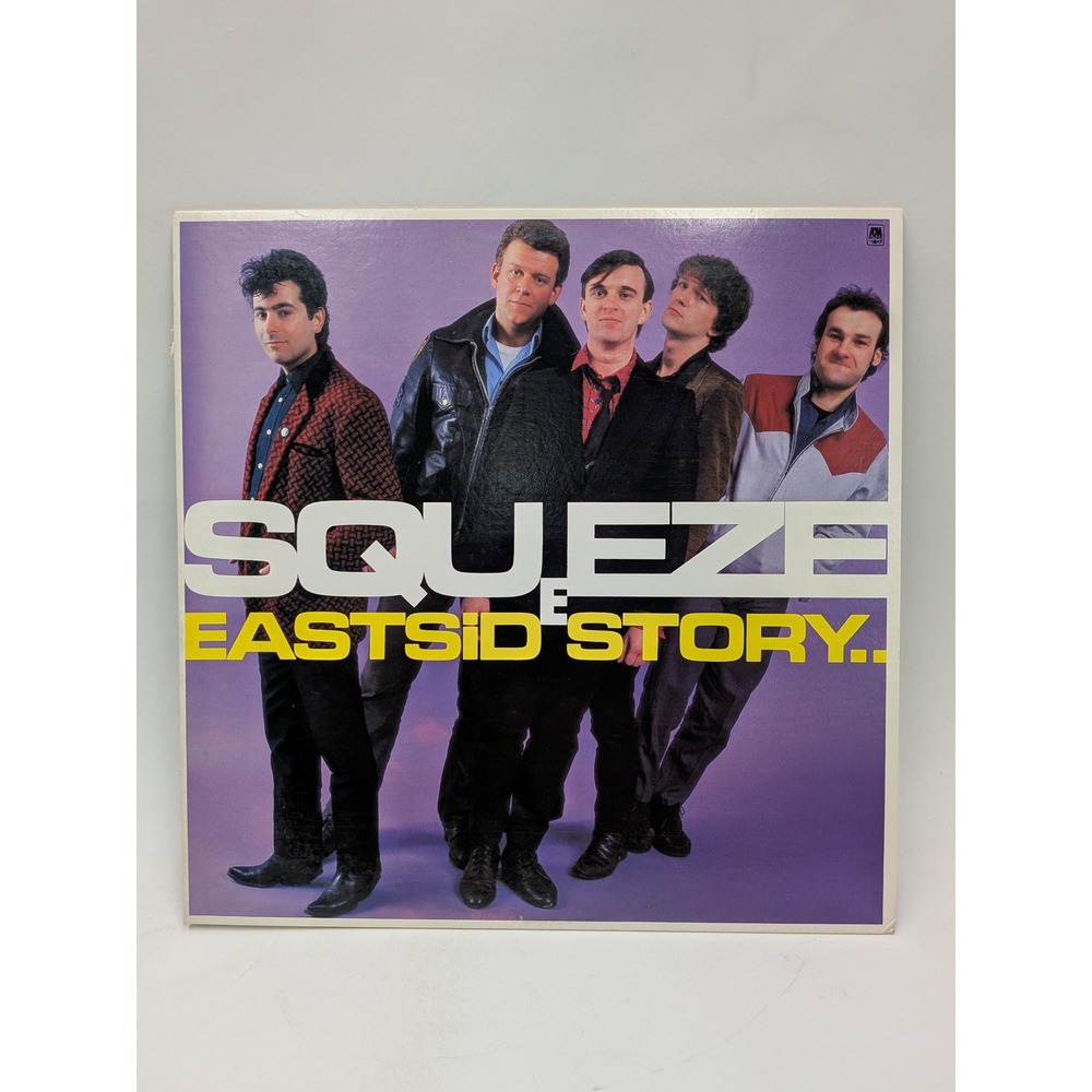 Squeeze East Side Story Vinyl LP 1981 A&M Records SP-4854 New Wave Rock Tempted